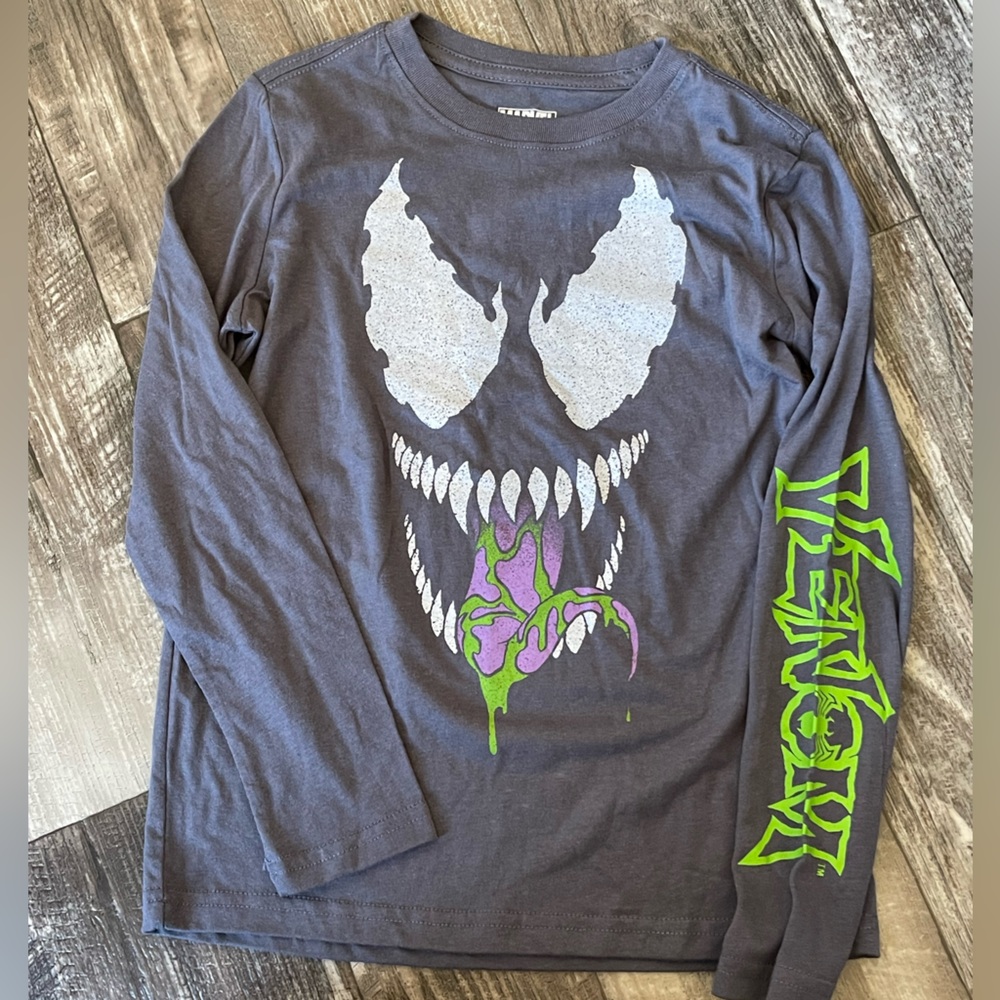 Venom long sleeve, glow in the dark shirt